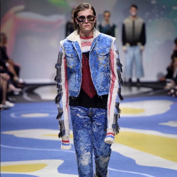 Vintage Oversized Acid Washed Denim Jean Jacket - Picture 14 of 16